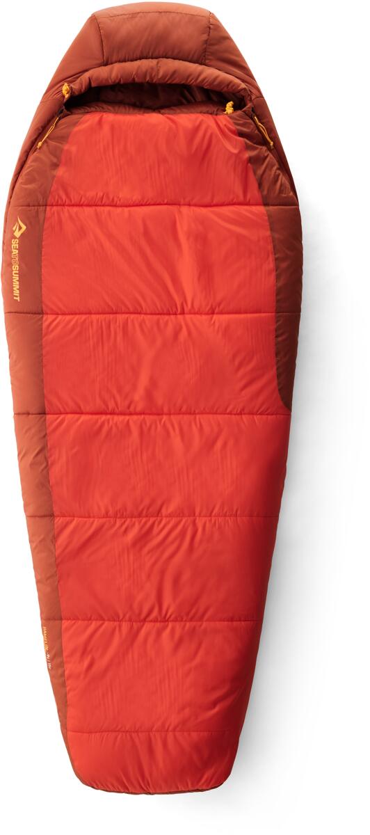Sea to Summit Hamelin Women"s Synthetic Mumienschlafsack, rot/orange, Long RCS, -1°C