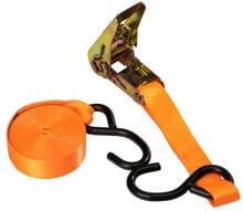 RYF Zurrgurt mit Ratsche und Haken, 5 m, orange