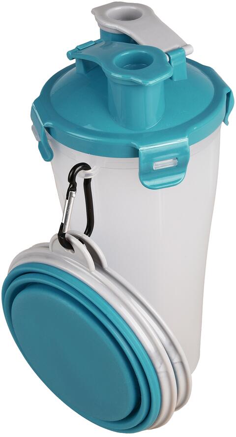 Flamingo Trinka 2-in-1 Reisebecher, türkis