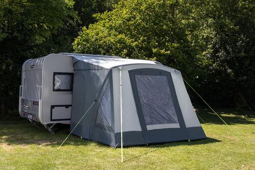 Reimo One Beam Air Variant Vorzelt, 260x250cm, hellgrau/anthrazit