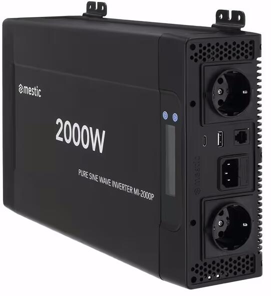 Mestic MI-2000p inverter, 41x25x9,3cm, 2000W