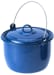 GSI Outdoors Topf, Emaille, 2,8L, blau