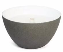 Schwabenfire Spezial-Outdoor-Kerze Terrakotta Anthrazit, 23cm