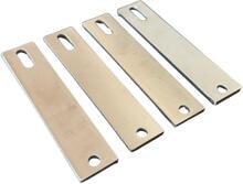 punii breite Montageplatten für moenga Dachzeltbefestigung, 4 Stück