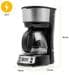 Tristar CM-1284 Kaffeemaschine, schwarz
