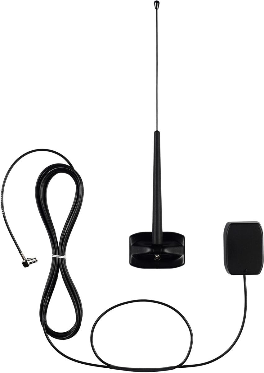 ATTB DAB+ Glasklebeantenne, aussen, aktiv, SMB, potentialfrei