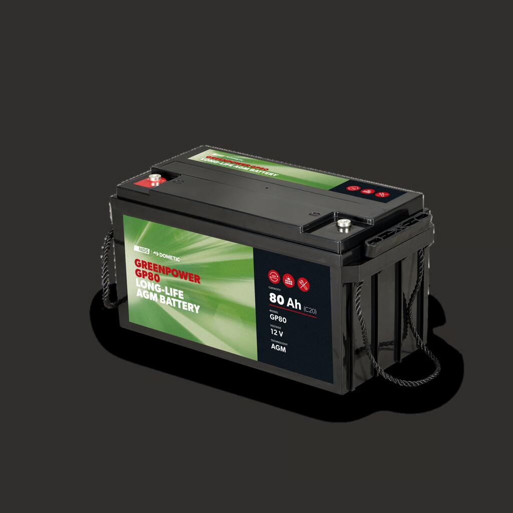 NDS Green Power GP80 AGM-Batterie, 80Ah