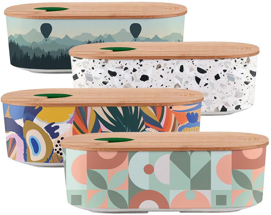 Bioloco Plant Classic Lunchbox - Comme la musique main image 0