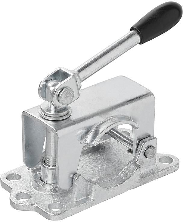 Klemmschelle Guss mit Klappknebel für Stützrad, 48mm