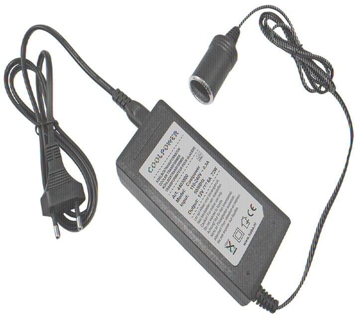 Haba Coolpower Gleichrichter, 230/12 Volt für 12V-Geräte