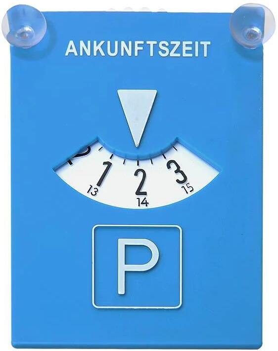 Pro Plus Parkscheibe mit Saugnapfhalterung