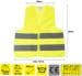 Heyner Premium Kinder Warnweste 2er Set gelb