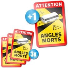 MajoCompTec INFOSTICKER, 170x250mm, Angles Morts