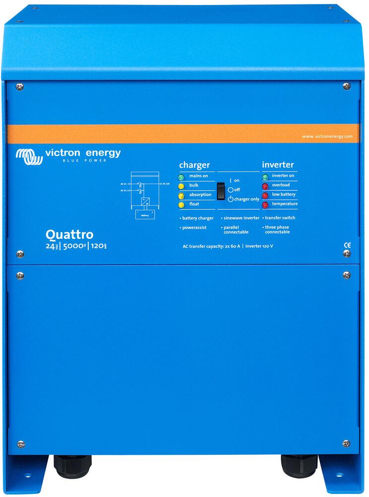 Victron Quattro Wechselrichter/Ladegerät, 24V, 120A, 4000W