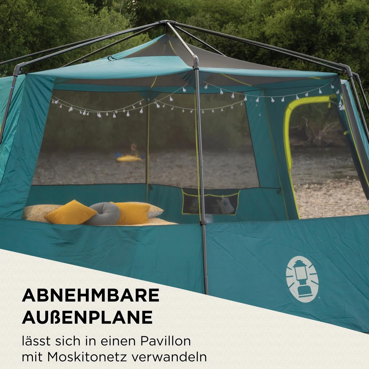 Coleman Pingora BlackOut Zelt – 3 Personen, Leicht, Schneller Aufbau, BlackOut Technologie & 6000 Mm Wassersäule Coleman Pingora BlackOut Zelt – 3 Personen, Leicht, Schneller Aufbau, BlackOut Technologie & 6000 Mm Wassersäule