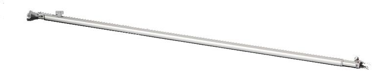 Stützfuss rechts für Markisenlänge 260-290cm - Fiamma Ersatzteil-Nr. 98667-02A - für F80s