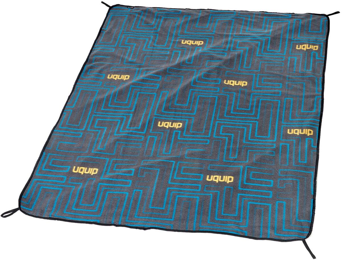 Uquip Scotty M Picknickdecke, grau, 120x150cm