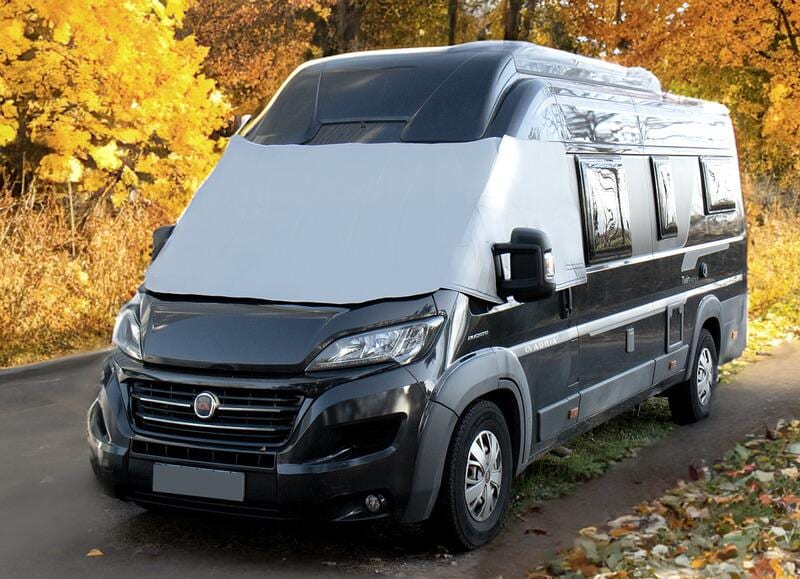 Carbest X-Trem Fahrerhaus-Außenisolierung Thermomatte, grau, 1-teilig für Fiat Ducato Bj. 2002-2005