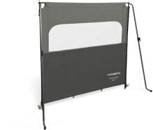 Dometic Poled Break Rest 1 Windschutz mit Gestänge, 1-teilig, schwarz