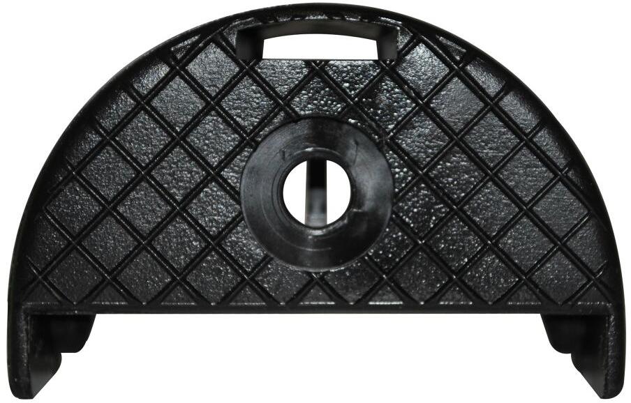 Fußstopfen schwarz - Kesseböhmer Ersatzteil-Nr. 01611T93689 - für HTA 116