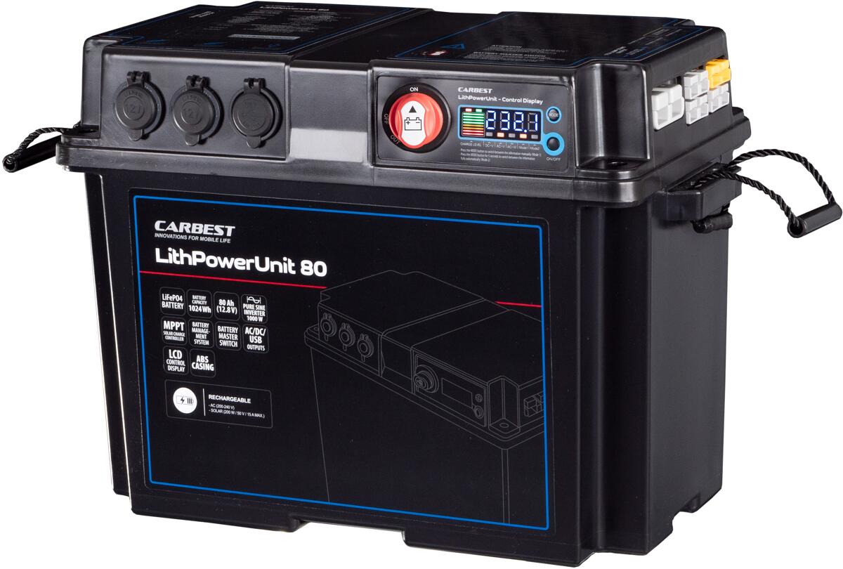 Carbest PPS1000 Multifunktionale Powerstation, 80Ah