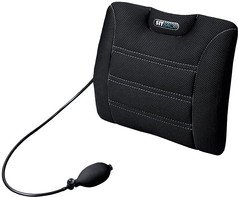 Sitback Air 3D Rückenkissen, schwarz