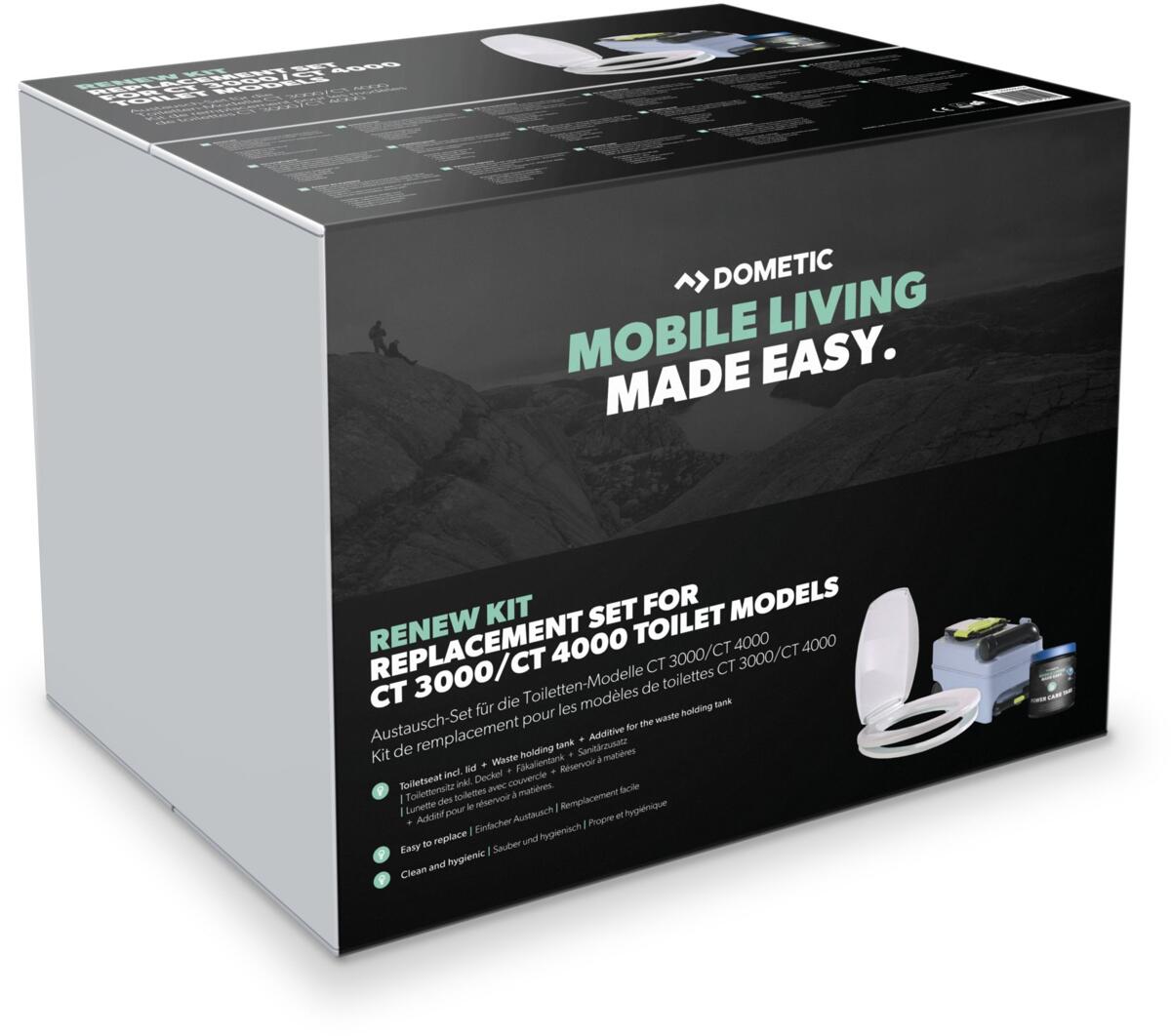 Dometic Renew Kit Austauschset für CT 3000/4000 Toiletten