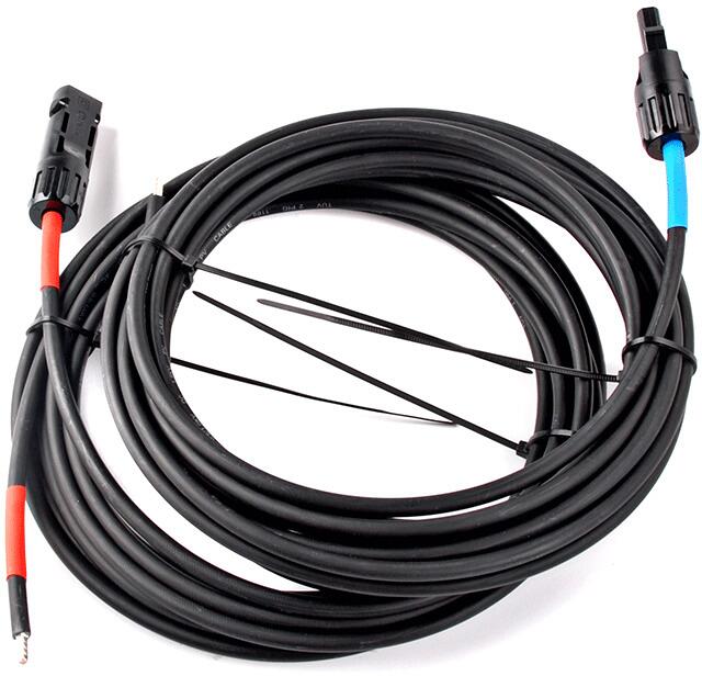 6mm² Solarkabel Anschlussset Solarmodul auf Solarladeregler - MSTE SOLAR 6mm² Solarkabel Anschlussset Solarmodul auf Solarladeregler - MSTE SOLAR