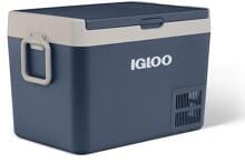 Igloo ICF60 Kompressor-Kühlbox, 12/24/230 V, 59 l, blau, R600a EU-/UK-Version