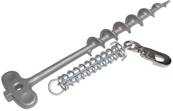 Produktabbildung: Peggy Peg Hundehering–Bodenanker für Haustiere, Edelstahl