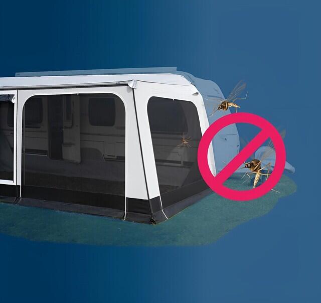 Wigo Rolli Moskitonetz, rund, für Ambiente/ Panoramic