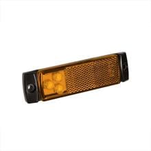 Pro Plus LED Seitenmarkierungsleuchte, 126x30mm, orange, 12/24V