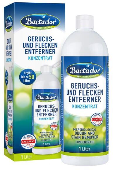 Bactador Geruchs- und Fleckenentferner, 1L