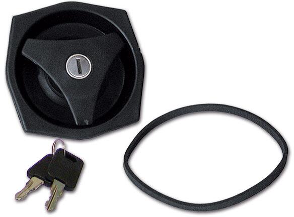 FAP 1033 Wohnwagenschloss, FF-System FF1, inkl. Schlüssel & Zylinder, außen, schwarz