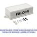 Falcon Rückfahrvideosystem, kabellose HD-Rückfahrkamera, 7″-Spiegelmonitor