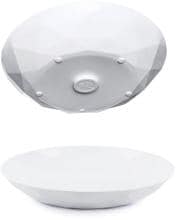 Silwy Magnet-Teller, Kunststoff, Ø24cm, 2-teilig, weiß