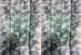 Arisol Chenille-Flauschvorhang, 56x185cm, grau-grün-weiß