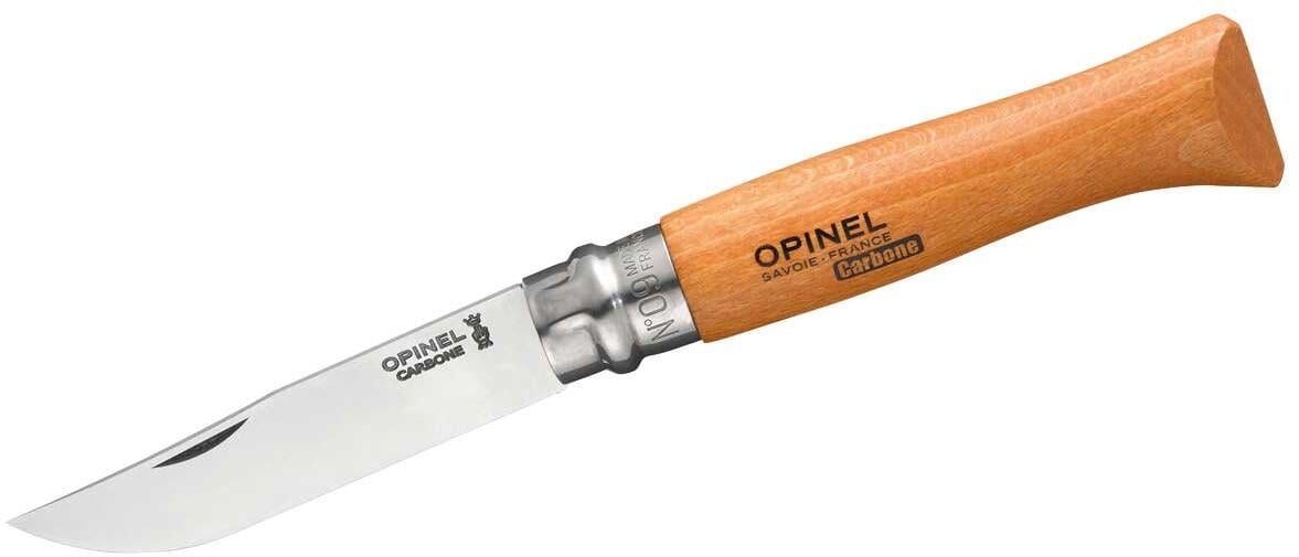 Opinel Carbon Mini-Messer, Buche, 9cm, No. 09