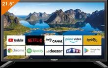 Antarion Smart TV, 22"(55cm), DVBT-2, 12/24/220V, schwarz
