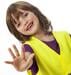 Heyner Premium Kinder Warnweste 2er Set gelb