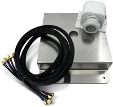SELFSAT Dachmontageplatte, Dachdurchführung und 2m Kabelsatz, für SELFSAT 5G Antenne