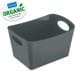 Koziol Organic Boxxx Aufbewahrungsbox, 1L, organic deep grey