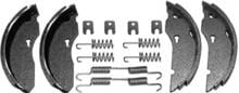 moog Bremsbacken Set inkl. Flanschmutter, für ALKO 1635/1636/1637