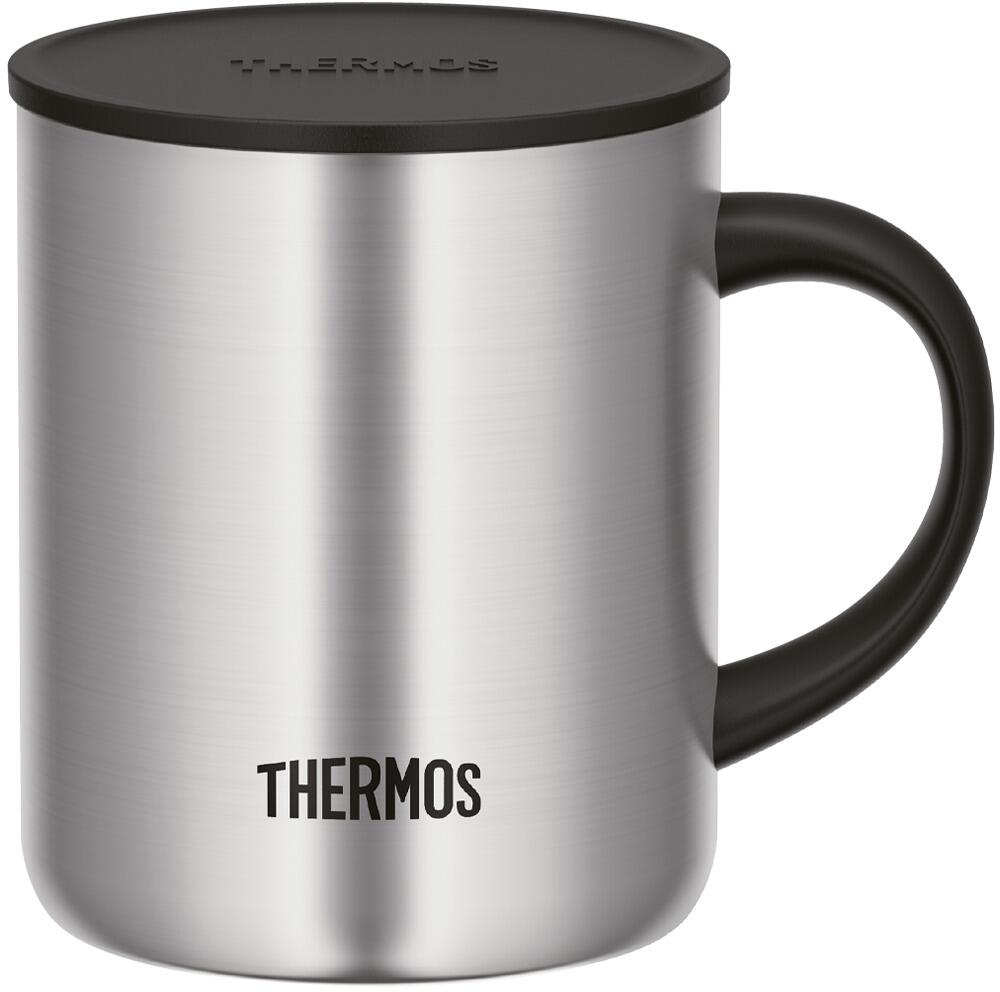 THERMOS Longlife Thermo-Becher, mit Deckel, 350ml, Silber, Edelstahl