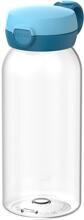 Mepal Campus Trinkflasche mit Klappdeckel, 600ml, cool blue