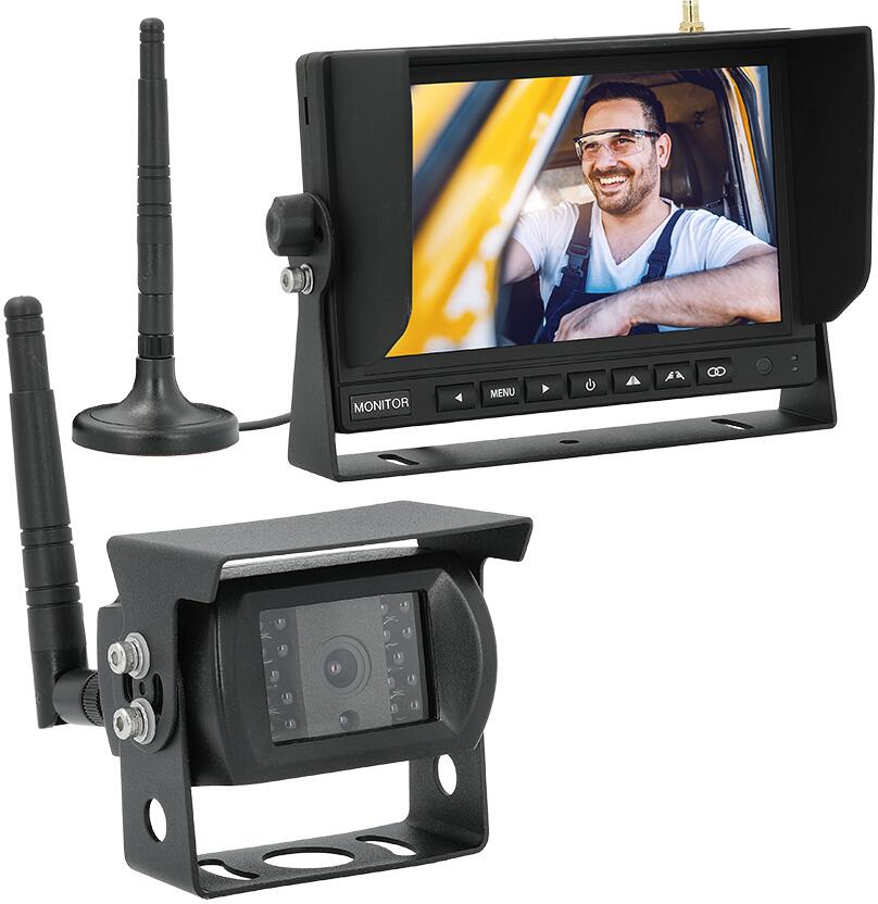 VSG EVOLUTION HD 7" Rückfahrkamera Funk-Set, bis 21m, RVS-24145