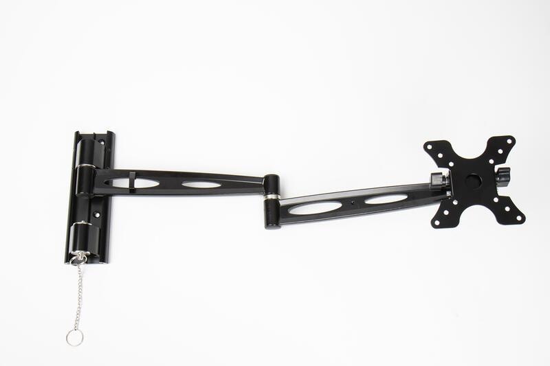 Carbest Simon Luxus XL TFT-Wandhalterung, schwarz glänzend