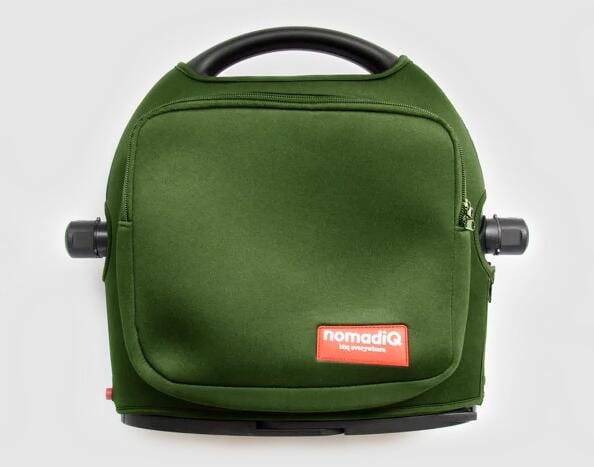 NomadiQ Schutzhülle mit Staufach, grün