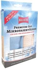 Ballistol Premium-Set Mikrofasertücher für Glas- und Spiegeloberflächen
