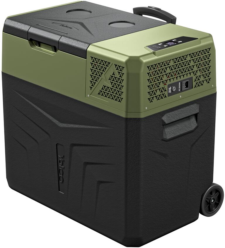 Yolco BCX50 Kompressor-Kühlbox, 12/24/230V, 47L, grün